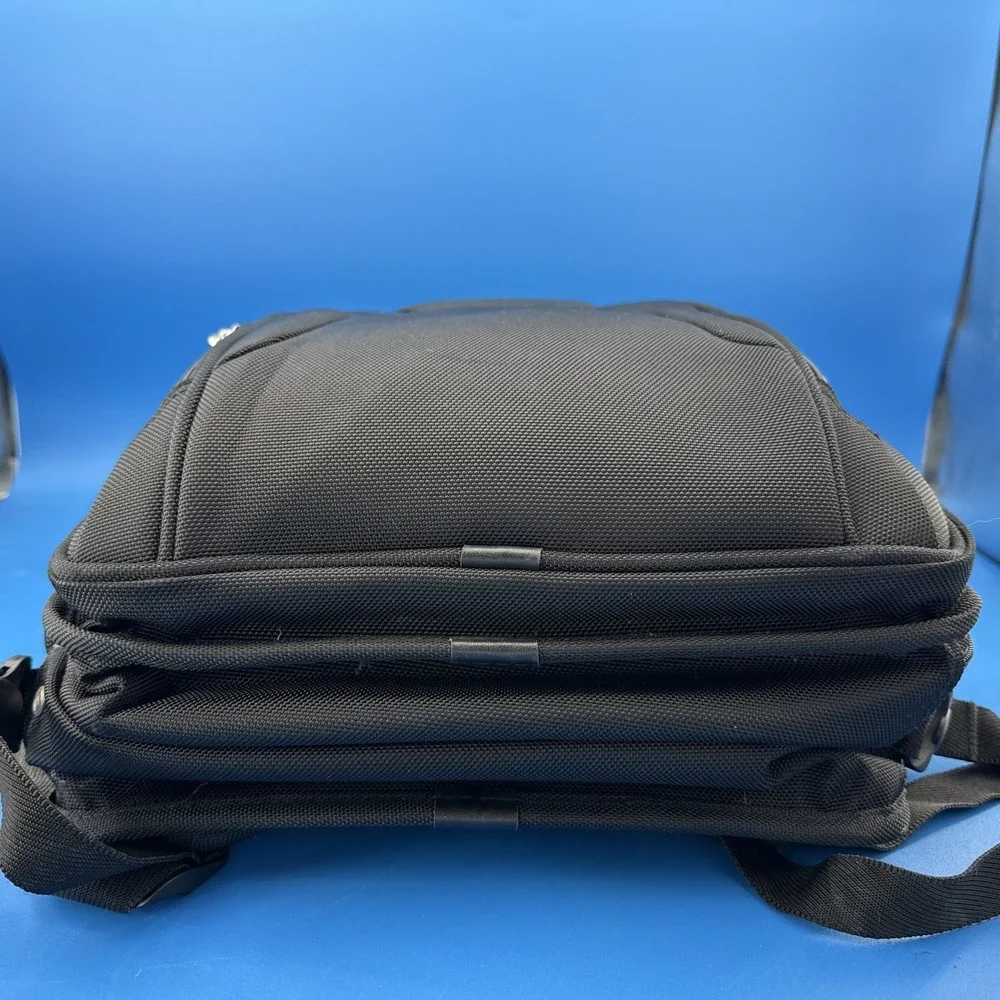 SwissGear Black Computer Backpack Padded Laptop Travel Work Bag